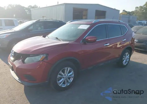 2015 Nissan Rogue S/Sl/Sv из США, поврежденный, VIN 5N1AT2MT1FC913798